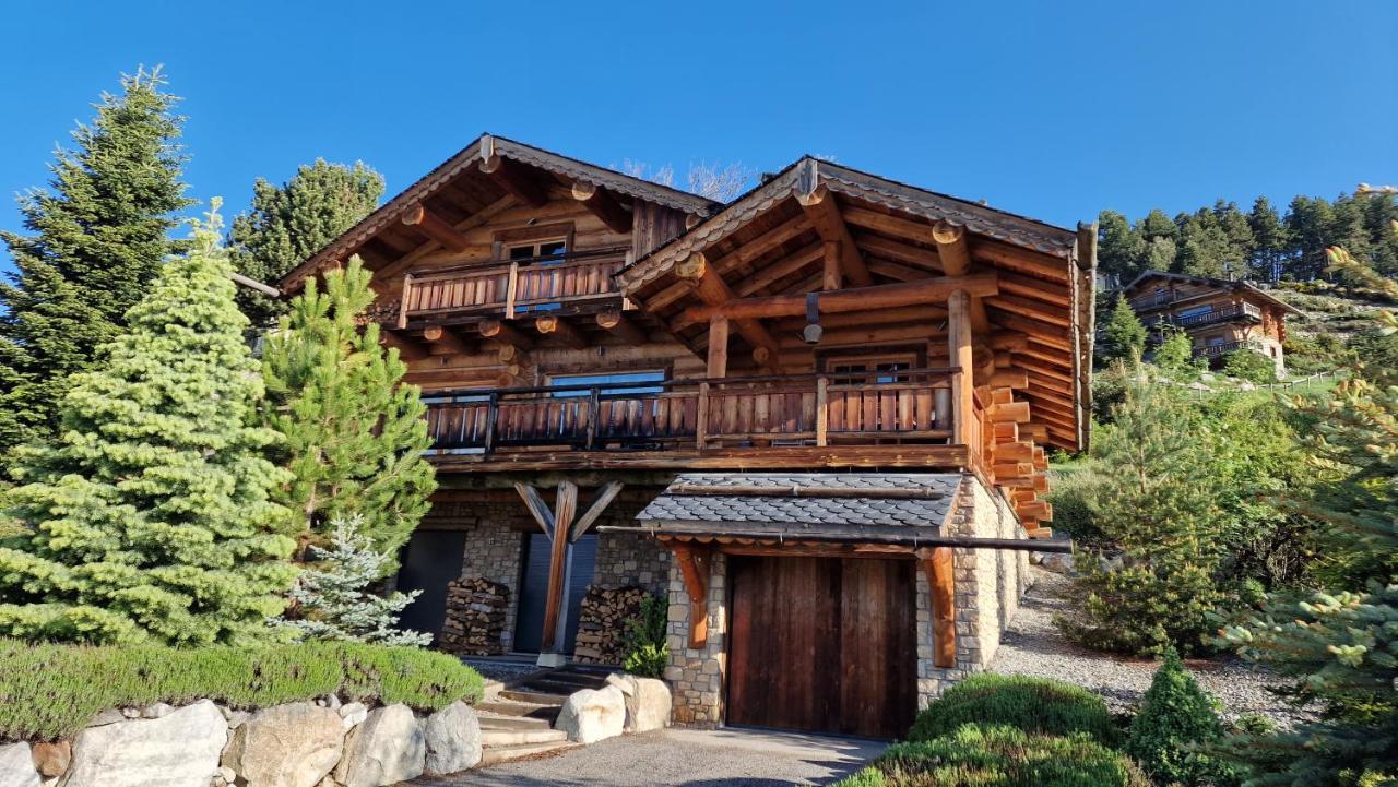 Chalet Nanook, Charme Et Luxe Pyreneen Bolquere Pyrenees 2000 Exteriör bild